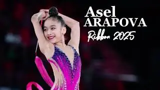 Asel ARAPOVA Ribbon 2025 (KGZ) - Exact Cut - Music For RG Rhythmic Gymnastic #094 