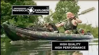 Bushcraft,Wild Camping,Fishing,Expedition,MAVERICK EXPLORER Canoe Available Soon