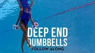 DEEP WATER CARDIO &ndash; Heart-Pumping Dumbbell Workout | Follow Along