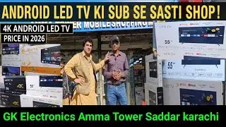 4K Android LED TV price in karachi 2026 | Best Smart TV wholesale price | Android TV Cheapest price