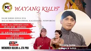 #wayangkulit KI ANOM SUCONDRO II BERSIH DESA PANDANREJO 14 JANUARI 2026 IIKARAWITAN LARAS ATI BUDAYA
