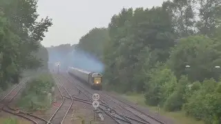 D9009 Alycidon Thrashes Through Spondon - The Torbay & Dart Explorer