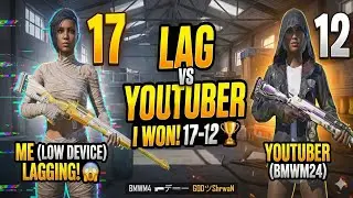 Is This Possible? 😨 Low Device Lagging Gameplay vs BMWM24 (M24 Challenge)