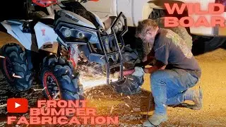 CAN AM RENEGADE FRONT BUMPER | WILD BOAR | CUSTOM SKID PLATE