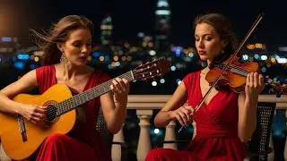 City Lights Serenade &ndash; Live Guitar & Violin Music Under the Night Sky