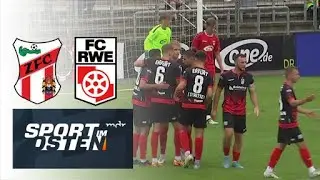 Erfurt bezwingt Meuselwitz und schwingt sich an die Tabellenspitze | Sport im Osten | MDR