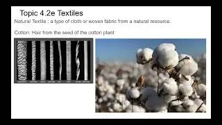 Design Technology Topic 4.2e Textile