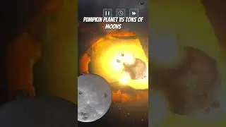 Pumpkin planet vs tons of Moons