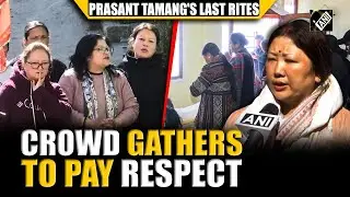 Actor-Singer Prasant Tamang&rsquo;s last rites; Crowd gathers to pay last respect
