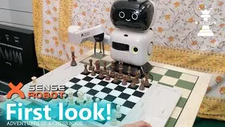 SenseRobot Chess | FIRST LOOK! 🤖♟️🤩