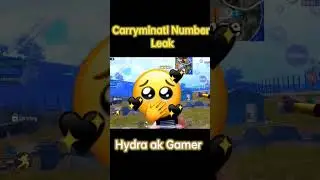Carryminati Number leak 😂🔥 || on live stream || #bgmishorts #youtubeshorts #carryminati #bgmifact