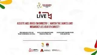 🎥 AO VIVO | Natação- Jogos Africanos da Juventude.