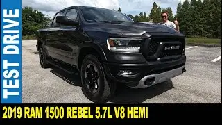 2019 Ram 1500 Rebel 5.7L V8 HEMI powerful big truck 395 horsepower | Jarek in Clearwater Florida USA