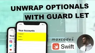 Unwrap optionals correctly with guard let - UITableViewCell data - Social Accounts App (ep. 6)