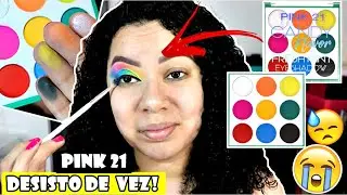 TESTEI A PALETA CANDY FLAVOR DA PINK 21 E NÃO GOSTEI