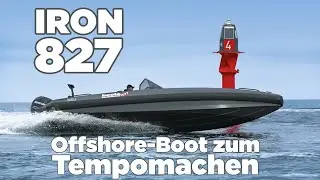 BOOTE TV - IRON 827 - Ein Offshore-Boot zum Tempomachen