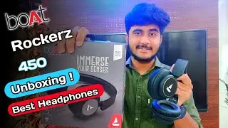 boAt Rockerz 450 Wireless Headphones Unboxing & Review | In Hindi | Techster Tech ....