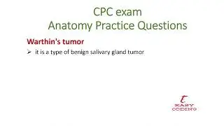 #shorts  2 Warthin's tumor - #anatomy #cpc #cpcexamtips