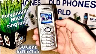 50 Cent - In Da Club polyphonic midi ringtone on Samsung C100