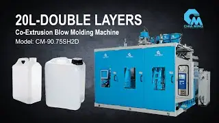 Co-Extrusion Blow Molding Machine for jerry can | CM-90.75SH2D2L | Chia Ming