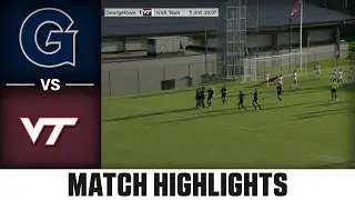 Georgetown vs. Virginia Tech Match Highlights | 2025 ACC Women's Soccer