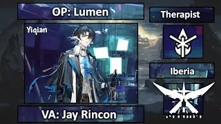 Lumen ENGLISH voice! All Voicelines (E2 + Max trust) | Arknights