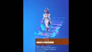 Fortnite Queen's Procession glider