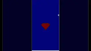 making SUPER MAN logo using python turtle #shorts #superman