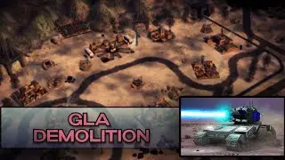 C&C Contra X Beta 2 Laser Generals Challenge #4 против GLA Demolition General [Сложный]