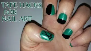 Tape Hacks for Nail Art | Nashi Tutorials