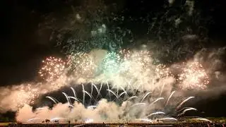 2018 ミュージック花火 The Entertainer 第31回やつしろ全国花火競技大会 紅屋青木煙火店 The Greatest Show Japan Fireworks