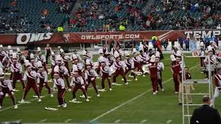 TUDMB - Temple University Diamond Marching Band Halftime