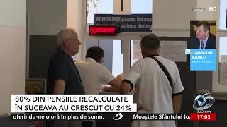 Recalcularea pensiilor Suceava: 