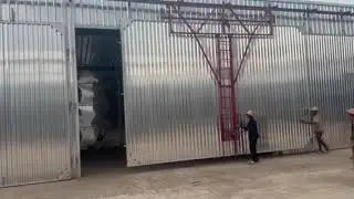 Acceptance Site of Myanmar Kiln Drying Project