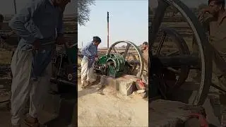 most popular desi old black engine starting // ruston engine // ruston hornsby england