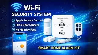Best Smart WiFi Security System 2025 🔒 | Blackt BT52DP Home & Shop Alarm Kit | App Control Part 1