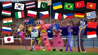 TADC - The Evil Big Tops introduce themselves in DIFFERENT LANGUAGES #tadc #glitch