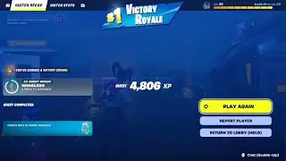 Fortnite victory royal crown
