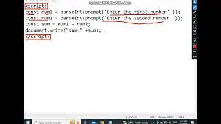 addition of number| user input  in JavaScript