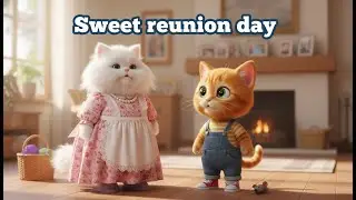 Funny Cat moments: Sweet reunion day - Milo finally meets his family!
