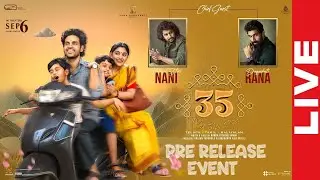 35 Chinna Katha Kaadu Pre Release Event LIVE | Nivetha Thomas | Vishwadev | Rana | Nani