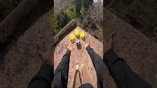 😲Football kha chali gyi #shorts #video #parkour #stunt #running #jump #trending #youtubeshorts #yt