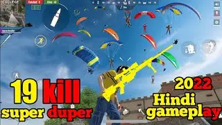 19 kill | Starfall Gameplay | In Hindi | Battle Royale Game | mobile gameplay 2022