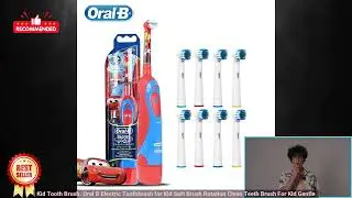 2255800899357977 Oral B Electric Toothbrush for Kid Soft Brush Rotation Clean Teeth Bru
