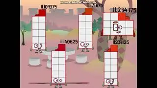 numberblocks band sixty fourths 71 now