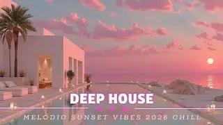 Deep House Сумерки 2026 и Поздние Закатные Вибрации ~ Атмосферные Мелодии Золотого Часа