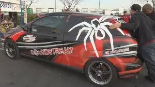 Windshield Flexing Bass Race - SoundStream Car Audio Ford Focus