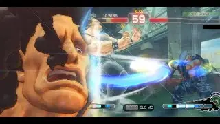 Guile's Sonic Hurricane is no match for HUGO