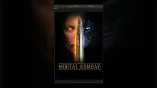 Mortal Kombat 2021 Movie Poster Remake - Photoshop Timelapse