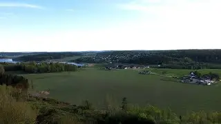 Norwegian countryside - View from Ravneberget - Why social distancing is a piece of cake in Norway